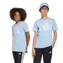 Adidas Camiseta Manga Corta Tee 160 Lifestyle de Niño Azul T M
