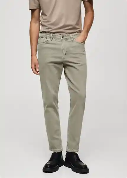 Jean Benc Verde Pastel Talla 42 Hombre Mango