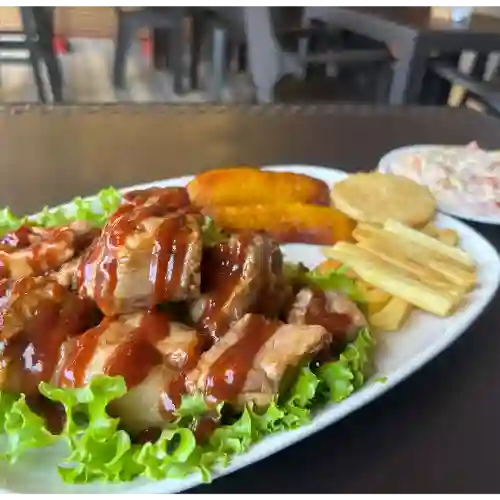 Costillas a la Bbq