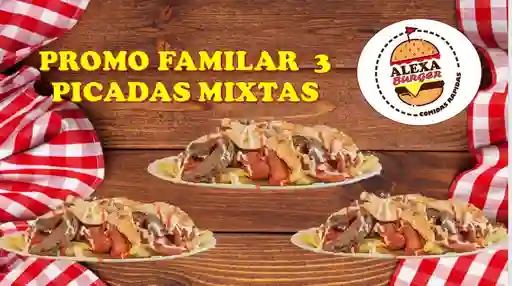 Combo Familiar - 3 Picadas Mixtas