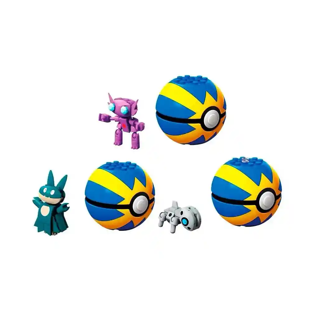 Mega Construx Figura Pokemón Moon & Sun