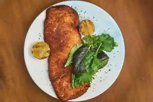 Shnitzel con Arroz Blanco