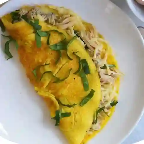 Chicken & Cheese Omelette