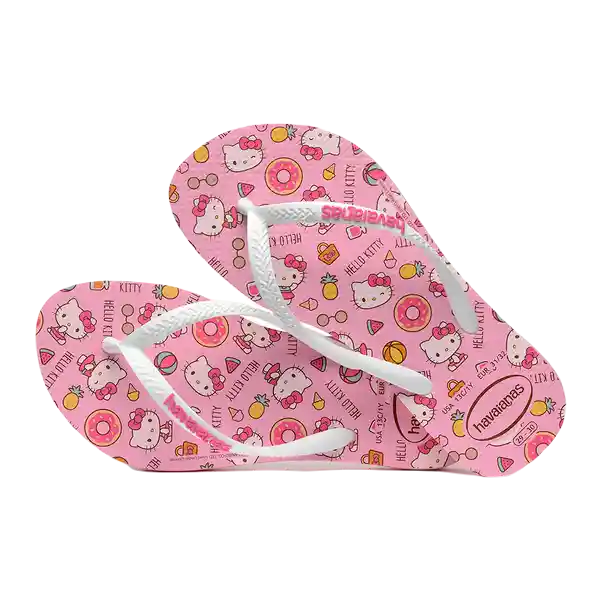 Sandalias Kids Hello Kitty Rosa Macaron T. 26 4145748 Havaianas