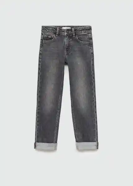 Jean Regular Tejano Gris Talla 10 Niños Mango