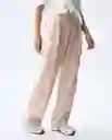 Pantalón Mujer Rosado Talla 10 631G000_ROS141310 Americanino