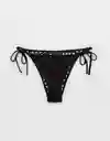 Panti de Bikini Aerie Negro Talla: SMALL 5814073 American Eagle