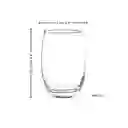 Cristar Vaso Mikonos Largo 15 1/2 oz