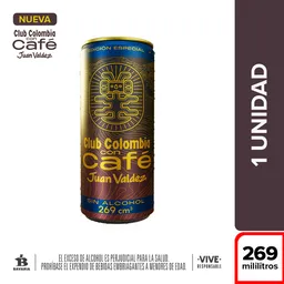 Club Colombia Con Café Juan Valdez Cerveza 269 mL