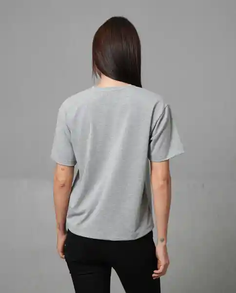 Camiseta Mujer Gris Talla L 209G121_GRI164702 Rifle