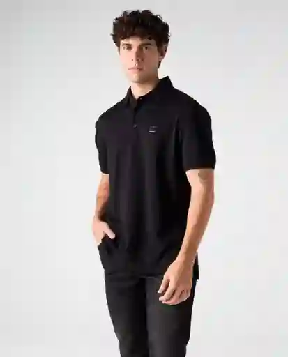 Camiseta Polo Hombre Negro Talla M 802G020_NEG194004 Americanino