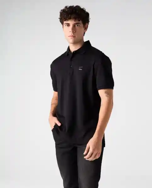 Camiseta Polo Hombre Negro Talla M 802G020_NEG194004 Americanino
