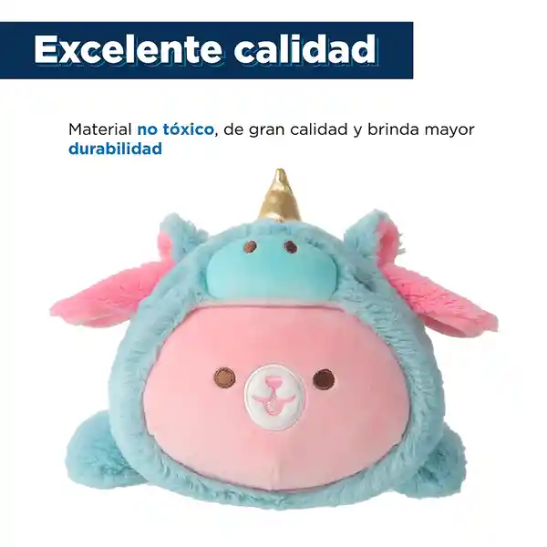 Peluche Mini Serie Disfraces Unicornio Familiar Conejito Miniso