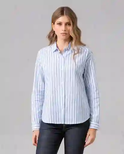 Camisa Mujer Azul S G10F001_AZU174139 Rifle