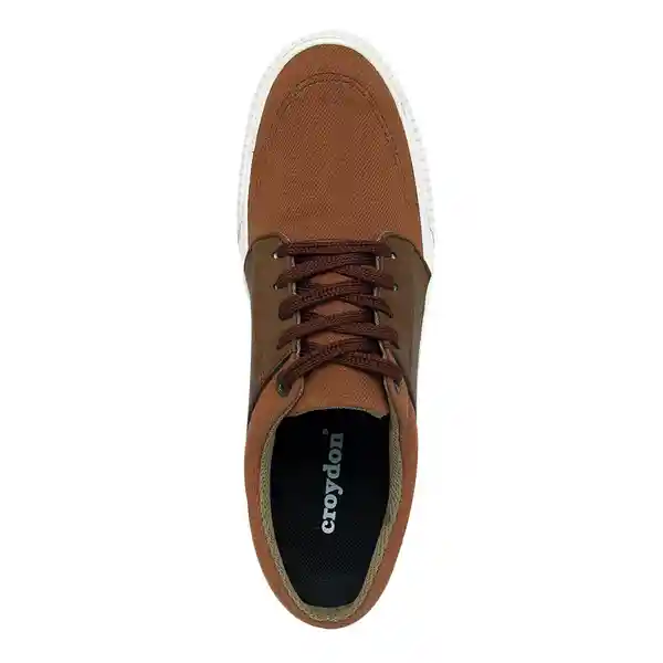 Croydon Tenis Rigel Hombre Color Café Talla 38