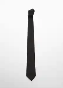 Corbata Basic7 Negro Talla 99 Hombre Mango