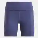 Reebok Pantaloneta Entrenamiento Lux High Rise Mujer Azul T L