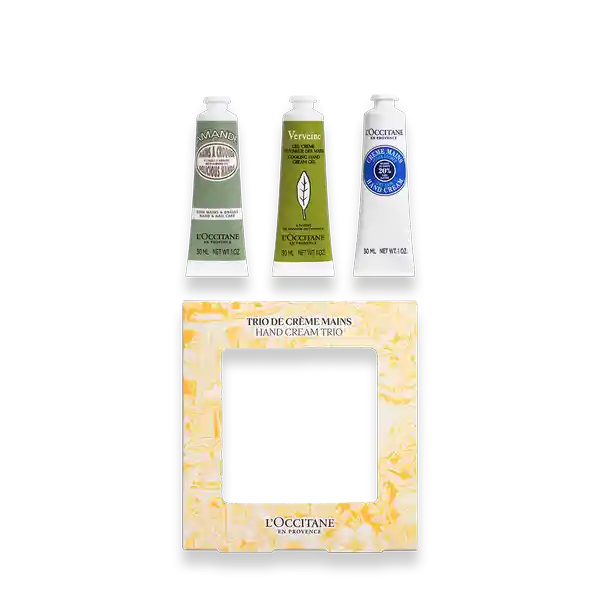 Kit de Exclusivo Trio de Cremas Para Manos LOccitane