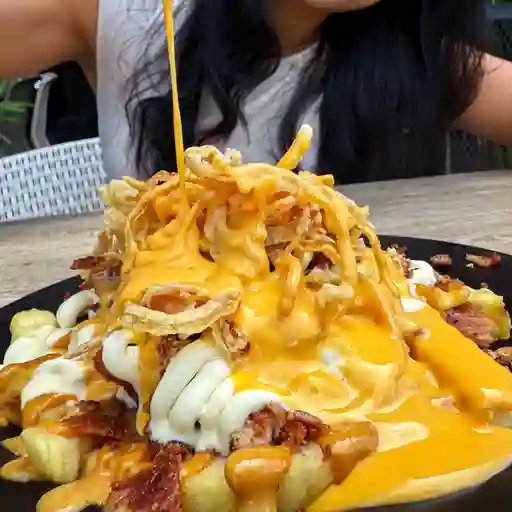 Bacon cheddar onion crispy