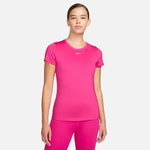 Nike Camiseta W One Df Ss Slim Top Para Mujer Morado Talla S