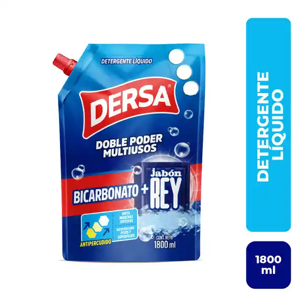 Detergente Liquido Dersa + Jabón Rey