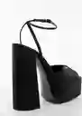 Sandalias Socto Negro Talla 39 Mujer Mango
