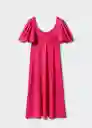 Vestido Fermin Fucsia Talla S Mujer Mango