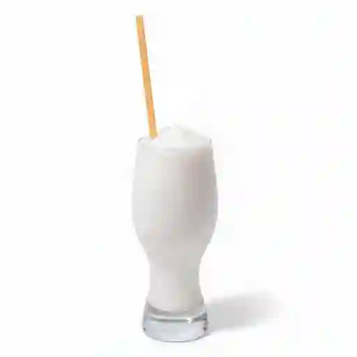 Jugo de fresa en leche