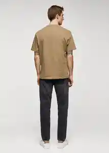 Camiseta Anouk Topo Talla S Hombre Mango