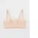 Bralette Beige Talla: MEDIUM American Eagle