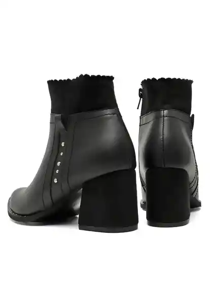 Botines Mujer Negro Talla 37 220 Tellenzi