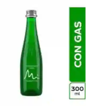 Agua Manantial con Gas Vidrio 300 ml