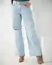 Jean Azul Hielo Medio Talla 12 672F015 Esprit