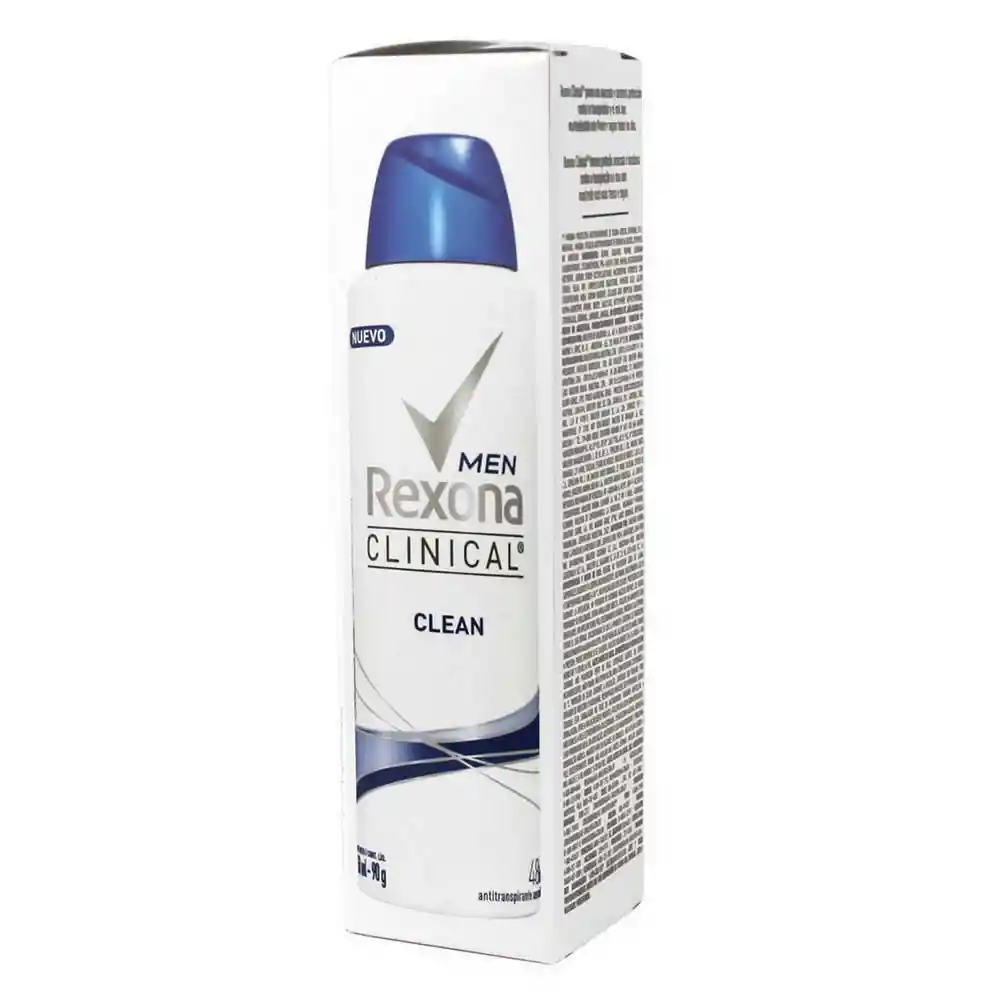 Desodorante Rexona Aerosol Men Clean 150ml