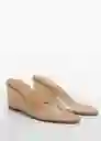 Zapatos Cala Nude Talla 41 Mujer Mango