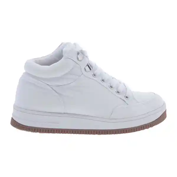 Tenis Tozzi Blanco Talla 35 Mercedes Campuzano