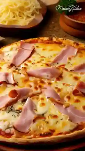Pizza Jamón y Queso