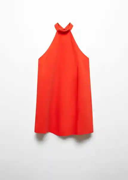 Vestido Bobiet Rojo Talla 25 Mujer Mango