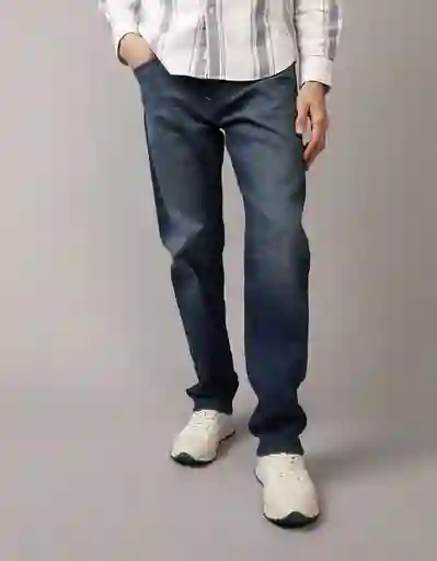 Jean Hombre Azul Talla 34 x 30 7048334 American Eagle