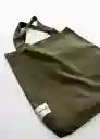 Bolso Nuova Khaki Talla 99 Mujer Mango