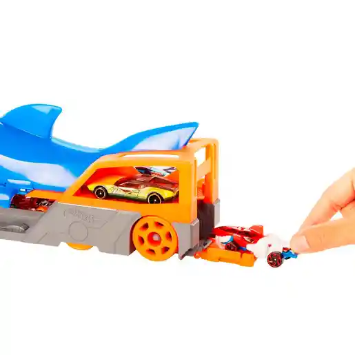 Hot Wheels Carro Coleccionable Remolque Tiburón