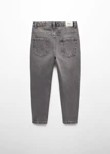 Jean Dad Tejano Niños Gris Talla 8 Mango