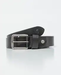 Cinturón Heritage Negro Sombrío Ultraoscuro Talla 36 Chevignon