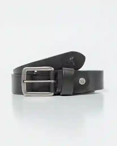Cinturón Heritage Negro Sombrío Ultraoscuro Talla 36 Chevignon