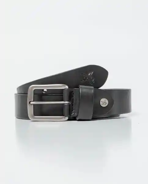 Cinturón Heritage Negro Sombrío Ultraoscuro Talla 36 Chevignon