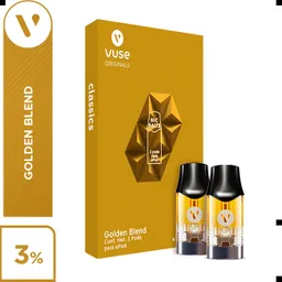 Vuse Caps Esencia Golden Blend Vpro (34 mg/mL)