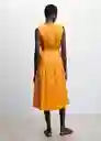 Vestido Tutti-H Naranja Talla XL Mujer Mango