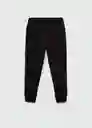 Pantalón Cargo Negro Talla 12 Niños Mango