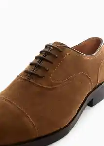 Zapatos Brasier Tabaco Talla 39 Hombre Mango