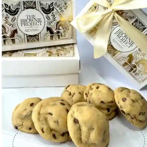 Galleta Chips Mediana X4 Rellena Brownie